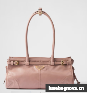 Prada Medium leather handbag 1BA426 Lily-of-the-Valley