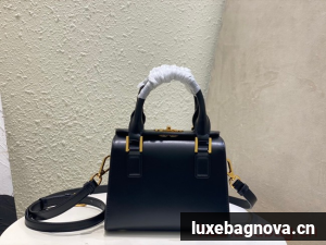 DIOR MEDIUM BOSTON BAG Box Calfskin M8675 black