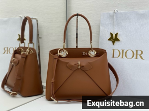 Dior Calfskin Tote Bag 6598 tan