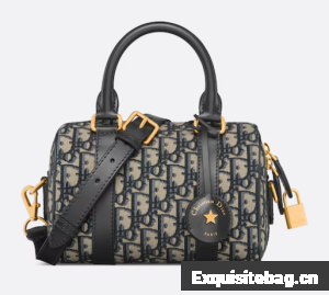 Dior Groove 20 Bag Blue Dior Oblique Jacquard M1364UT