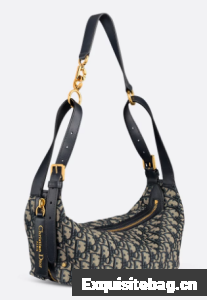 Dior Small D-Journey Bag M2416UNUO Blue Dior Oblique Jacquard