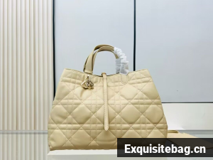 Dior Toujours Original Leather large Bag 9936 Apricot