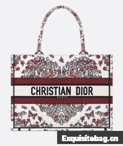 Dioramour Medium Dior Book Tote M1296ZEEI Multicolor