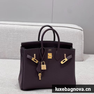 Hermes Birkin Bag Leather togo 5569 Chocolate