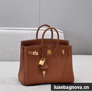 Hermes Birkin Bag Leather togo 5569 gold brown