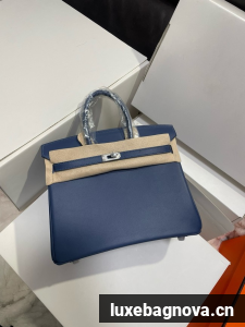 Hermes Birkin Bag Swift Leather 6694-6