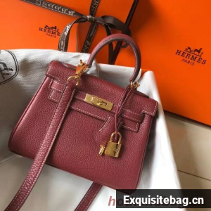 Hermes Birkin Togo Leather 22590 Burgundy