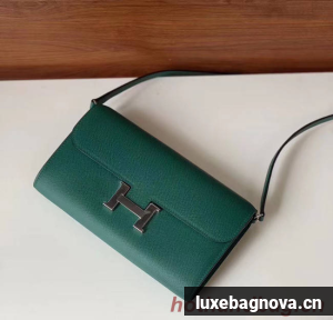 Hermes Constance to go mini Bag H4088 blackish green