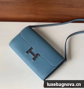 Hermes Constance to go mini Bag H4088 blue