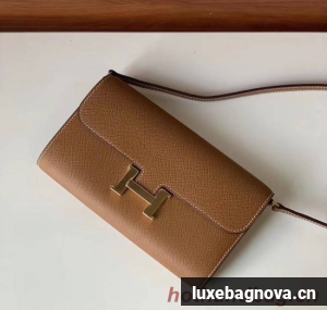 Hermes Constance to go mini Bag H4088 brown