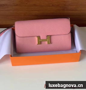 Hermes Constance to go mini Bag H4088 pink