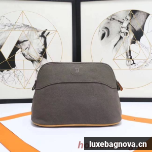 Hermes Cosmetic Bag H3699 Grey