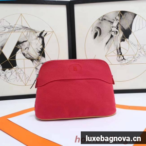 Hermes Cosmetic Bag H3699 Red