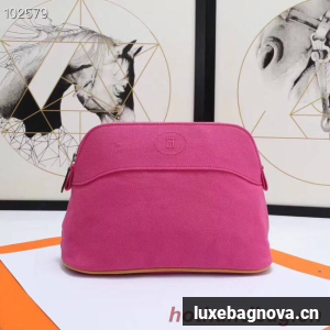 Hermes Cosmetic Bag H3699 Rose
