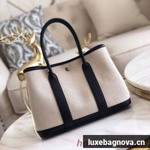 Hermes Garden Party 36cm Tote Bags Original Leather H3698 Black