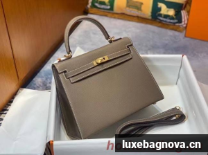 Hermes Original Epsom Leather KEL2578 grey