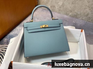 Hermes Original Epsom Leather KEL2578 skyblue