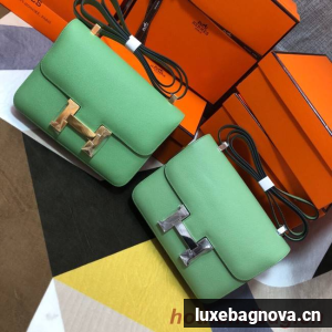 Hermes Original Espom Leather Constance Bag 5333 light green