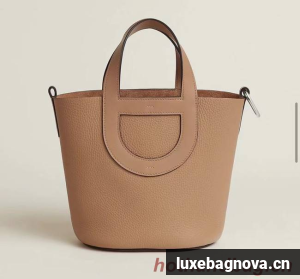 Hermes Original Togo Leather Bag H3602 Pearl grey