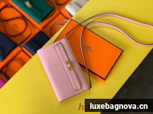 Hermes Original kelly espom leather to go woc Bag H4087 light pink