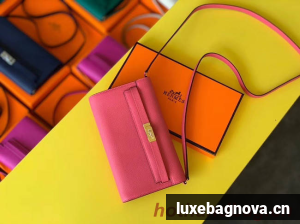 Hermes Original kelly espom leather to go woc Bag H4087 rose