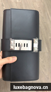 Hermes Original swift Leather Clutch 37001