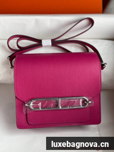 Hermes Roulis 19cm Evercolor 9D H9003 purple&Silver