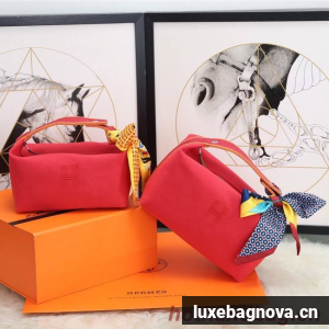 Hermes TROUSSE BRIDE-A-BRAC 25699 red