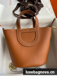 Hermes in the loop Togo Leather Bag H3369-26