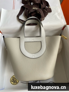 Hermes in the loop Togo Leather Bag H3369-3