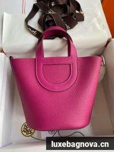 Hermes in the loop Togo Leather Bag H3369-6