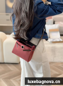 Hermes mini Herbag 20CM Original Canvas Leather & Calfskin 48888-2