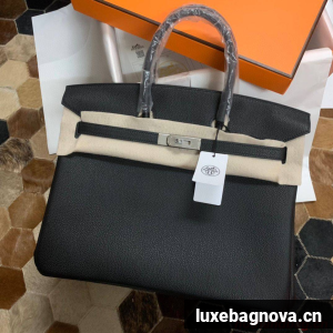 Hermes original Togo Leather HB35O Black