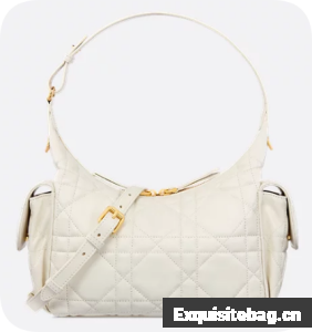 Dior Medium D-Dream Bag Macrocannage Lambskin M6323UU Latte