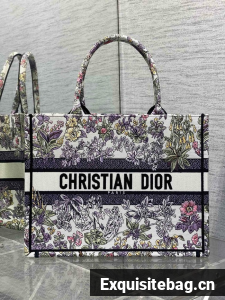 Medium Dior Book Tote Embroidery Embroidery M1296ZTDT-4