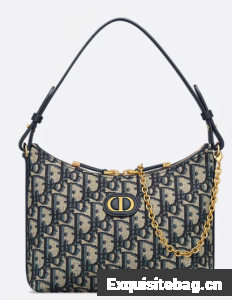 30 Montaigne Diorling Mini Bag with Chain Dior Oblique Jacquard S4309U Blue 30 Montaigne Diorling Mini Bag with Chain Dior Oblique Jacquard S4309U Blue