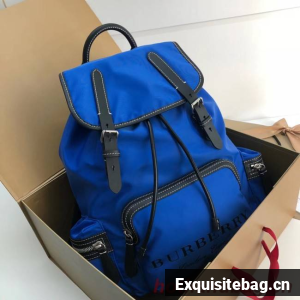 BURBERRY nylon backpack 48791 light blue