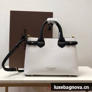 BurBerry Leather Shoulder Bag 40237 white