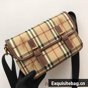 BurBerry Leather Shoulder Bag 80119 Wheat