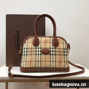 BurBerry Leather Shoulder Bag 81125 brown