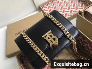 BurBerry Original Leather Thomas Belt Bag BU55698 Black
