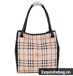 BurBerry Small Haymarket Check Tote Bag 38825571 Black