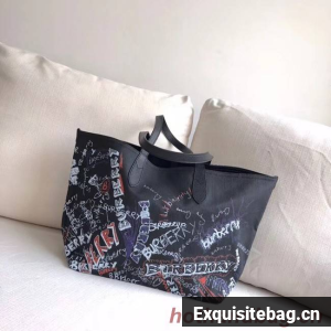 BurBerry Tote Shopping bags BU5548 black