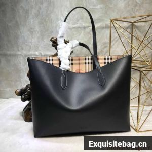 BurBerry Tote Shopping bags BU55778 black