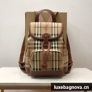 Burberry Backpack Fabric 80111 brown