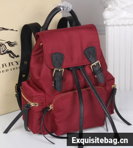 Burberry Backpack Fabric BU40166 Red