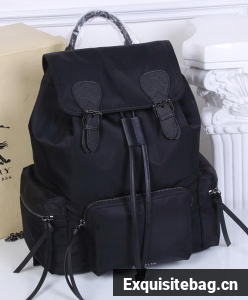 Burberry Large Backpack Fabric BU41048 Black