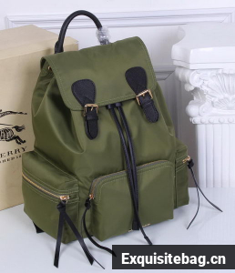 Burberry Large Backpack Fabric BU41048 Green