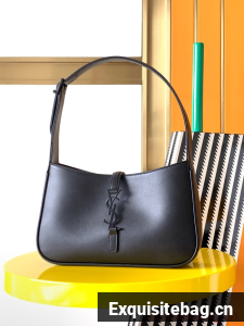 SAINT LAURENT LE 5 A 7 IN SMOOTH LEATHER 657228 black