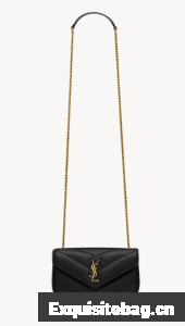 SAINT LAURENT LOULOU MINI IN LAMBSKIN 821749 black